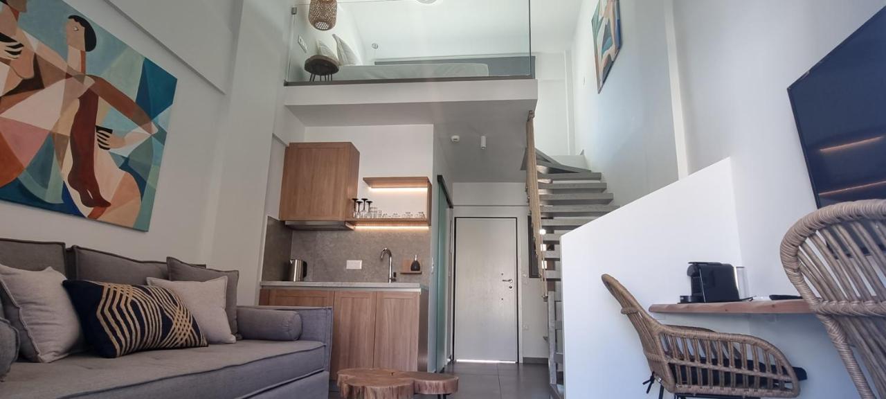 Olvion Luxury Living Apartment Kallithea  Bagian luar foto